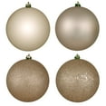 thumbnail image 1 of Vickerman 2.75" Oat 4-Finish Ball Ornament Assortment, 20 per Box, 1 of 3