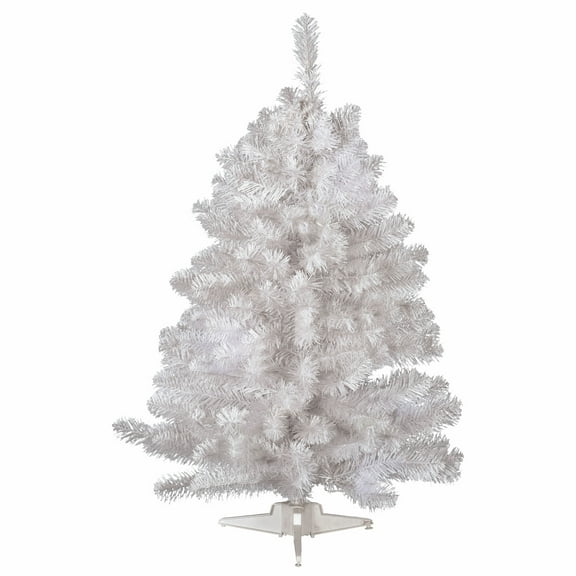 Vickerman 2' Crystal White Spruce Artificial Christmas Tree, Unlit