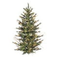 thumbnail image 1 of Vickerman 2' Mixed Country Pine Artificial Christmas Wall Tree, Clear Dura-Lit® Mini Lights, 1 of 3