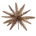 thumbnail image 1 of Vickerman 20" Chocolate Fern Flower Artificial Christmas Spray. Includes 3 sprays per pack., 1 of 2