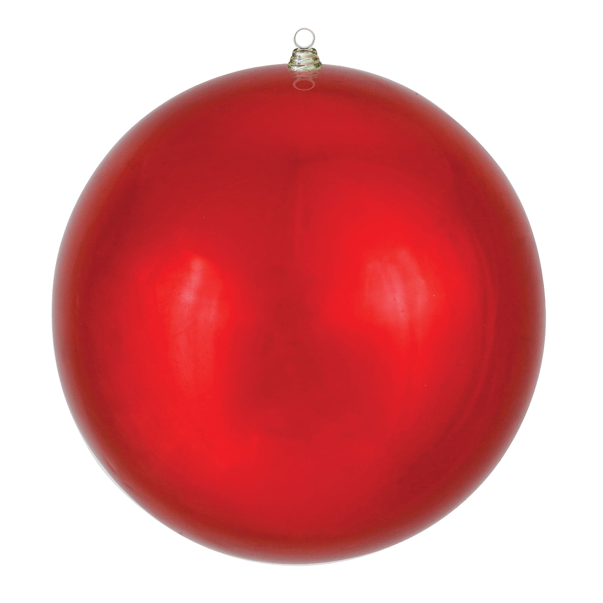 Big red cheap ball ornaments