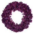 thumbnail image 1 of 20" Real Touch Burgundy Hydrangea Wreath, 1 of 2
