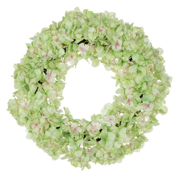 20" Real Touch Green Hydrangea Wreath