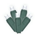 thumbnail image 1 of Vickerman 200 Cool White Wide Angle LED Light on Green Wire, 100' Christmas Single Mold Light Strand, 1 of 2