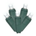 thumbnail image 1 of Vickerman 200 Pure White Wide Angle LED Light on Green Wire, 100' Christmas Single Mold Light Strand, 1 of 2