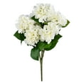 thumbnail image 1 of Vickerman 21" Artificial White Hydrangea Bush., 1 of 2
