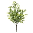 thumbnail image 1 of Vickerman 22.5" Artificial Green UV Coated Boxwood Bush., 1 of 2