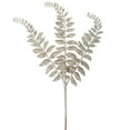 thumbnail image 1 of Vickerman 22" Champagne Glitter Locust Fern Spray 12Bg, 1 of 2