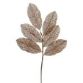 thumbnail image 1 of Vickerman 22" Copper Glitter Magnolia Artificial Christmas Spray. Includes 12 sprays per pack., 1 of 2