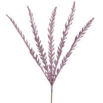 Vickerman 22" Mauve Soap Plant Glitter Artificial Christmas Spray. Includes 6 sprays per pack.