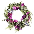 thumbnail image 1 of Vickerman 22" Mixed Purple Floral Wreath, 1 of 1