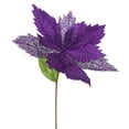 thumbnail image 1 of Vickerman 22" Purple Poinsettia, 15" Flower, 6/Bag, 1 of 1