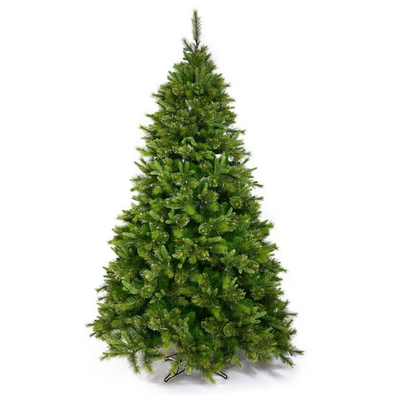 Vickerman 22068 - 9.5' x 54" Cashmere Slim 1,000 Multi-Color DuraLit Miniature Lights Christmas Tree (A118187)