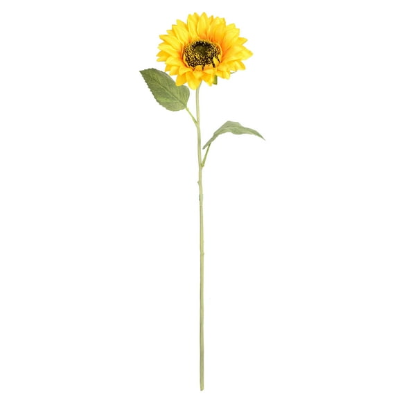 Vickerman 23" Artificial Yellow Sunflower Stem, 6 per Bag