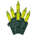 thumbnail image 1 of Vickerman 23' long Lime Dura-lit Christmas Mini Light Set, 1 of 2