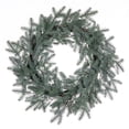 thumbnail image 1 of Vickerman 24" Artificial Blue Spruce Pine Cone Wreath., 1 of 5
