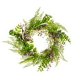 thumbnail image 1 of Vickerman 24" Artificial Green Maytime Wreath., 1 of 2