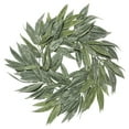 thumbnail image 1 of Vickerman 24" Artificial Green Muddy White Willow Wreath., 1 of 3