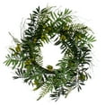 thumbnail image 1 of Vickerman 24" Artificial Mixed Olive Leaf Wreath, 1 of 5