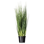 Vickerman 24" Artificial Potted Extra Full Green Grass.