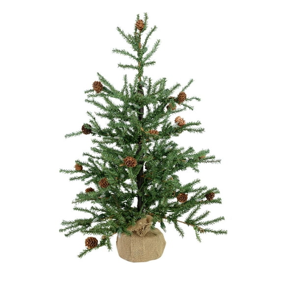 Vickerman 24" Carmel Pine Artificial Christmas Tree, Unlit