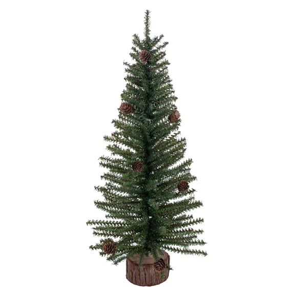 Vickerman 24" Carmel Pine Artificial Christmas Tree, Unlit