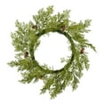 thumbnail image 1 of Vickerman 24" Cedar Pinecone Artificial Christmas Wreath, Unlit, 1 of 5