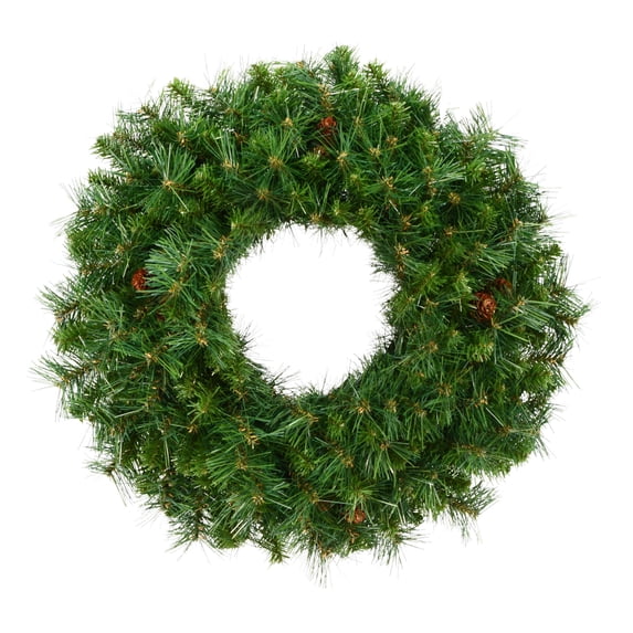 24" Cheyenne Pine Artificial Christmas Wreath by Vickerman