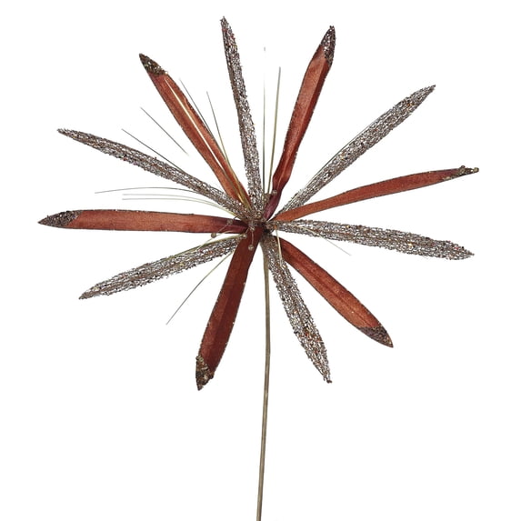 Vickerman 24" Chocolate Velvet Papyrus, 3 per bag.