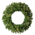 thumbnail image 1 of Vickerman 24" Douglas Fir Artificial Pre-Lit Wreath, Warm White 3mm Low Voltage LED Wide Angle Lights., 1 of 6