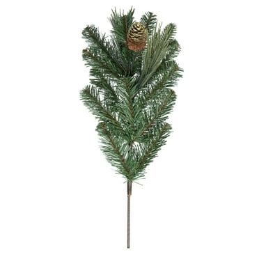 Vickerman 24" Emerald Mixed Fir Artificial Christmas Spray, 4 per bag