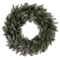 thumbnail image 1 of Vickerman 24" Frosted Douglas Fir Artificial UnLit Wreath., 1 of 5
