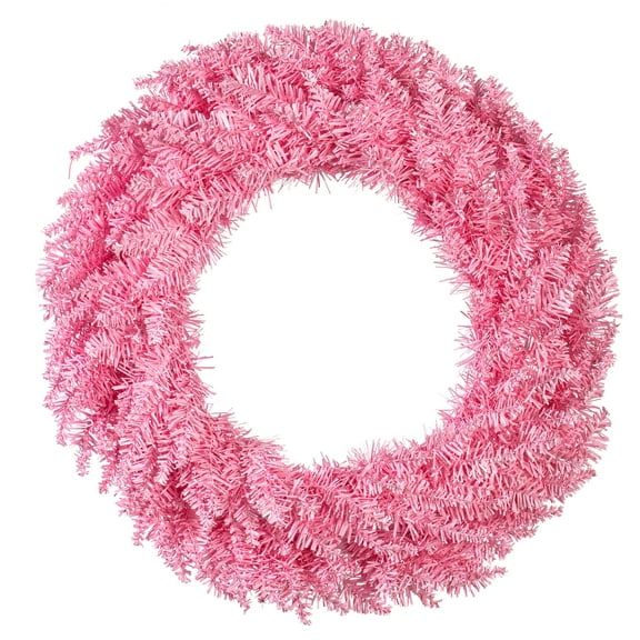Vickerman 24" Pink Fir Artificial Christmas Wreath, Unlit