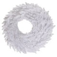 thumbnail image 1 of Vickerman 24" White Fir Artificial Christmas Wreath, Unlit, 1 of 2