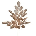 thumbnail image 1 of Vickerman 25" Café Latte Artificial Apple Leaf Glitter Bush, 2 per bag., 1 of 1
