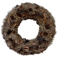 thumbnail image 1 of Vickerman 25" Natural Mixed Wreath, Dried, 1 of 7