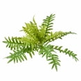 thumbnail image 1 of Vickerman 26" Artificial Green Fern Bush., 1 of 2