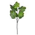 thumbnail image 1 of Vickerman 26" Artificial Green Fig Leaf Spray. Includes 3 sprays per pack., 1 of 4