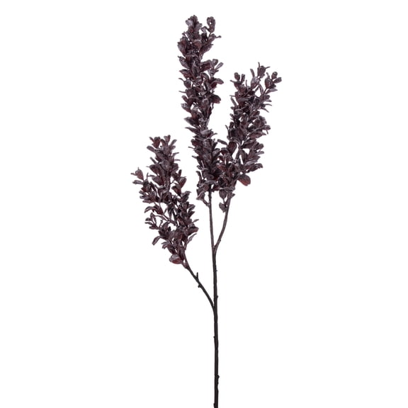 Vickerman 26" Brown Artificial Dry Boxwood Spray, 2 per bag.