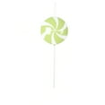thumbnail image 1 of Vickerman 26" Green Flat Round Lollipop on stick., 1 of 1