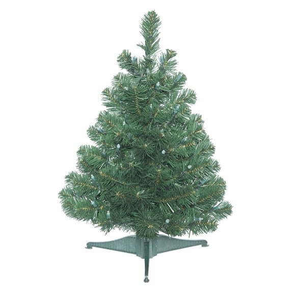 Vickerman 26" Oregon Fir Artificial Christmas Tree, Unlit