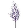 thumbnail image 1 of Vickerman 28" Purple Onoclea Glitter Wild Huck Artificial Christmas Spray. Includes 6 sprays per pack., 1 of 3