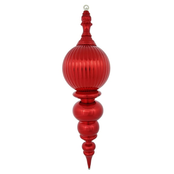 Vickerman 28" Red Shiny Finial Ornament
