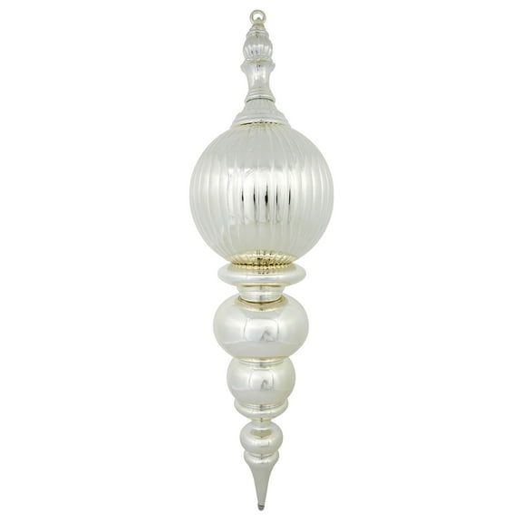 Vickerman 28" Champagne Shiny Finial Ornament