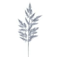 thumbnail image 1 of Vickerman 28" Silver Onoclea Glitter Wild Huck Artificial Christmas Spray. Includes 6 sprays per pack., 1 of 3