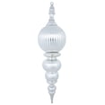 thumbnail image 1 of Vickerman 28" Silver Shiny Finial Ornament, 1 of 3