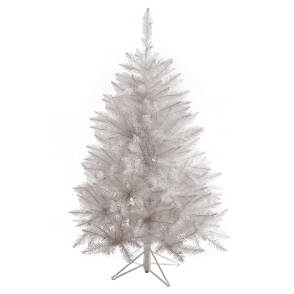 Vickerman 3.5' Sparkle White Spruce Artificial Christmas Tree, Unlit