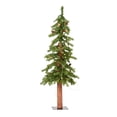 thumbnail image 1 of Vickerman 3' Alpine Artificial Christmas Tree, Warm White Dura-lit LED Lights, 1 of 5