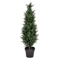 thumbnail image 1 of Vickerman 3' Artificial Potted Green Cedar Tree., 1 of 6