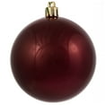 thumbnail image 1 of Vickerman 3" Berry Red Candy Ball Ornament, 12 per Bag, 1 of 5